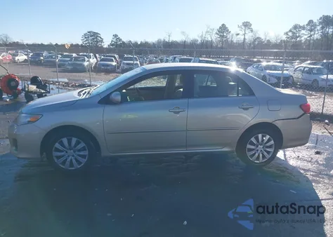 2013 Toyota Corolla Le z USA, uszkodzony, nr VIN 2T1BU4EE2DC020836